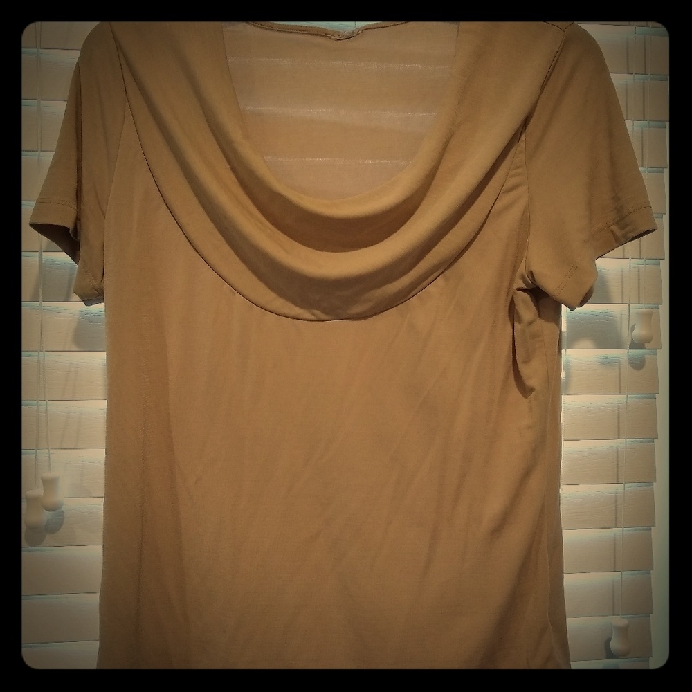 Womens tan blouse